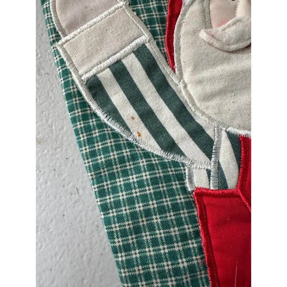 NWT Eddie Walker Midwest Of Cannon Falls Vintage Embroidered Christmas Stocking
